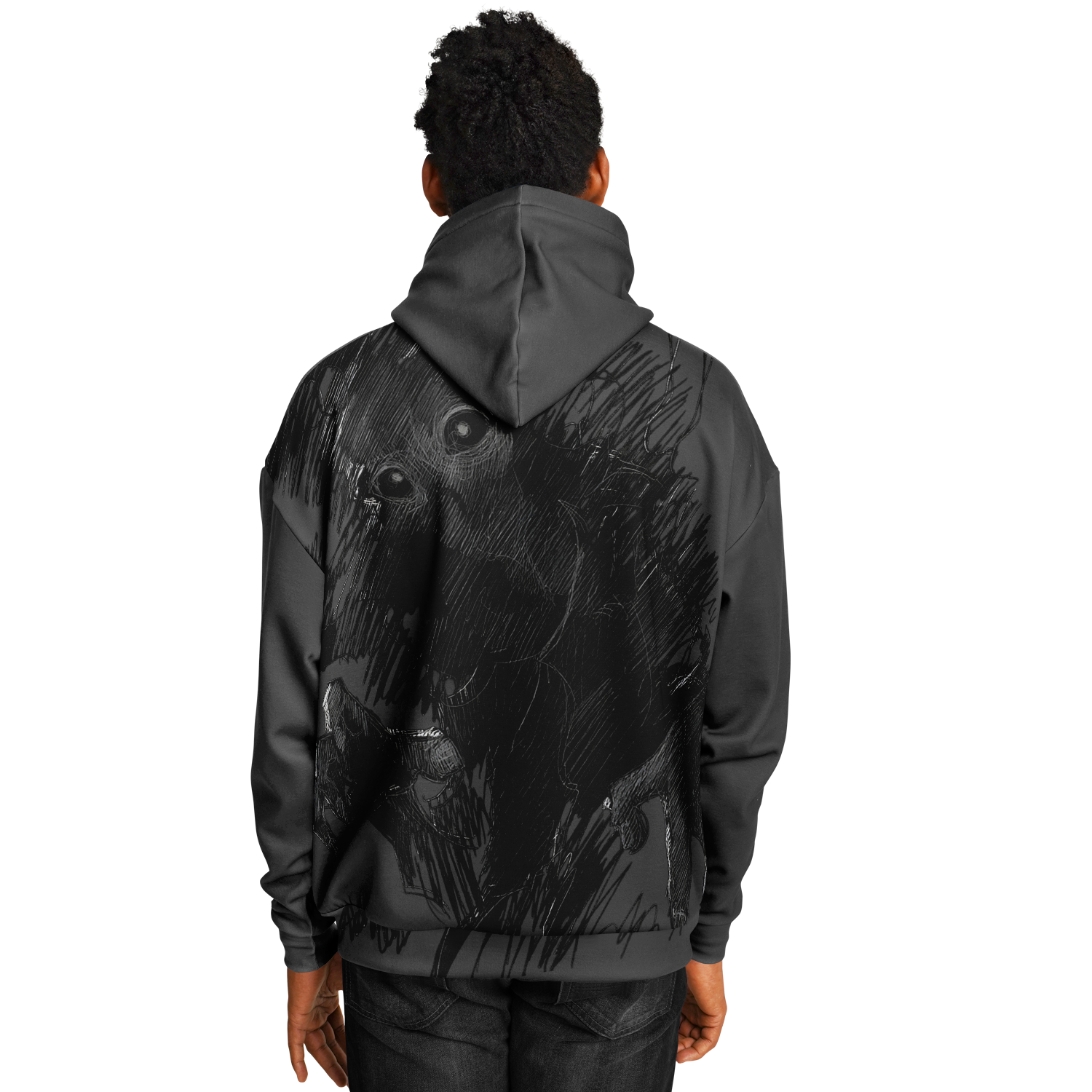 The Freaked Out Collection Oversized Hoodie