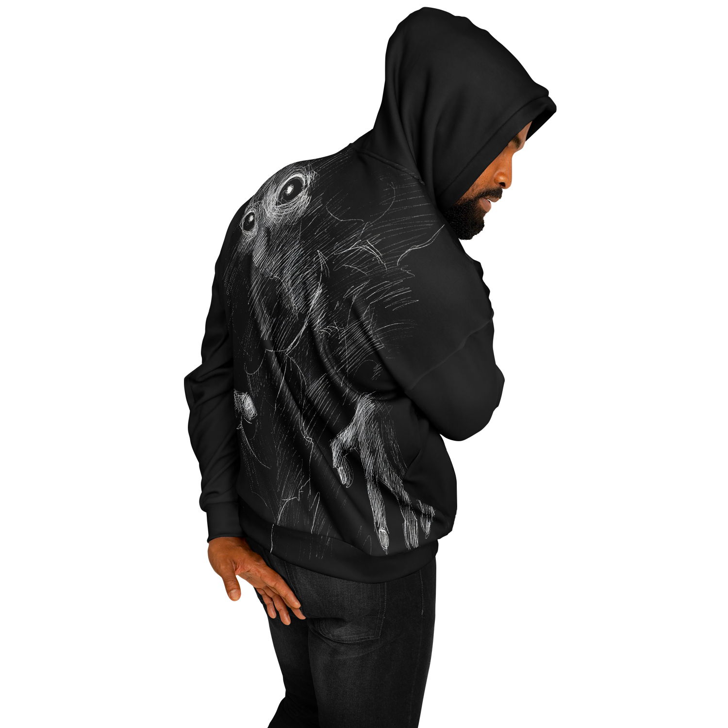 The Freaked Out Collection Oversized Hoodie