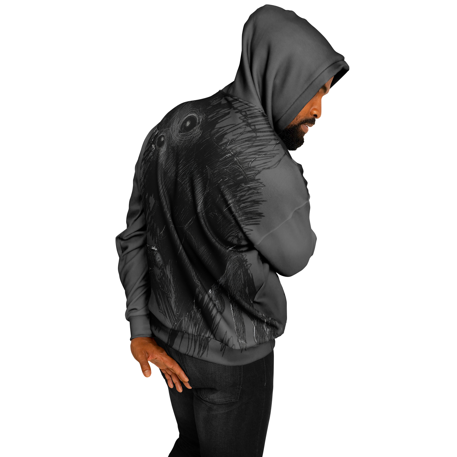 The Freaked Out Collection Oversized Hoodie